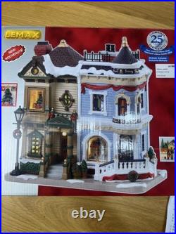 Lemax Christmas Village Christmas In The City 25th Yr Lighted Building WithBox