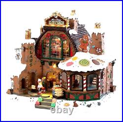 Lemax Mrs Claus Kitchen Animated Santas Wonderland Baking Elve Christmas Village
