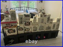 Lot Of 26 Piece Heritage Village Collection Department 56 Christmas In The City