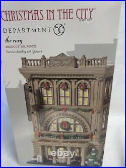 MIB Dept 56 THE ROXY 805537, CHRISTMAS IN THE CITY, NEW