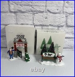 MINT Department 56 Lot Of 14 Figures Christmas In The City See Pics