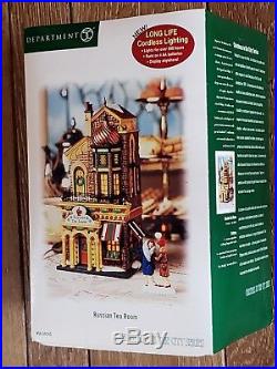 MINT SEALED Russian Tea Room Retired Department 56 Christmas in the City
