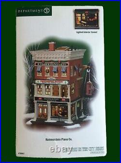 NEW 2007 DEPARTMENT 56 Christmas in the City HAMMERSTEIN PIANO CO. 799941 RARE