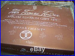 NEW DEPT. 56 THE TIMES TOWER 2000 Special Edition Christmas in the City #55510