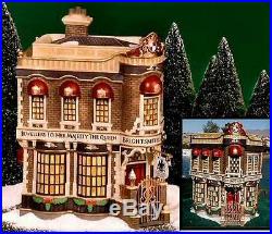 NEW Dept 56 58484 Brightsmith & Sons Queen Jeweller Shop Store Christmas Village