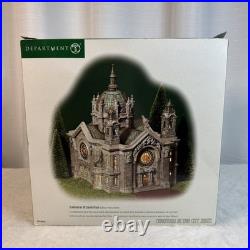 NEW Dept 56 Christmas in the City Cathedral of St Paul Patina Dome Edition w Box