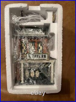 NEW Dept 56 Christmas in the City Chicago White Sox Tavern MLB NEW #59232