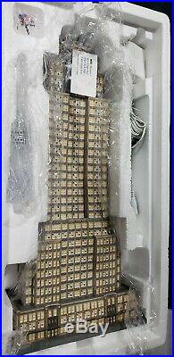 NEW Dept 56 Christmas in the City Series EMPIRE STATE BUILDING #56.59207 NIB