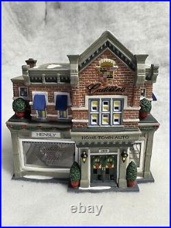 NEW Dept 56 Hensly Cadillac & Buick 56.59235 Christmas In The City Series