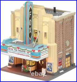 NEW! Dept 56 THE FOX THEATRE Christmas in the City HARD TO FIND
