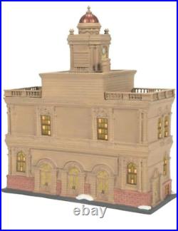 NEW IN BOX! $280 Department 56'CITY HALL' Christmas In The City 6011382