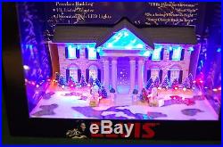Nib Elvis Presley Graceland At Christmas Led Illuminated Musical Mansion/buildin