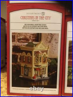 Nelson Bros Sporting Goods Department 56 Christmas in the City Village 6011386