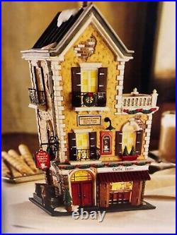 New-Dept 56 Caffe Tazio Christmas in the City Series 2005 Battery Operated