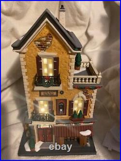 New-Dept 56 Caffe Tazio Christmas in the City Series 2005 Battery Operated