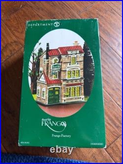 New! Dept. 56 Dept. 56 Marshall Fields Frango Candy Factory with box