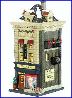 New Retired Dept 56 Oxford Shoes #4030343 Christmas In The City Village
