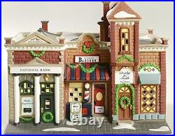 New! Riverside Row Shop, Dept 56, Christmas In The City Series