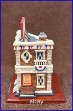 Pre Owned VTG Department 56 Chicago Cubs Christmas In The City Large Figurine
