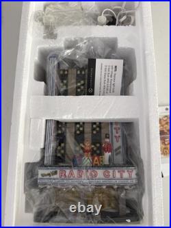RARE Department 56 Christmas in the City Radio City Music Hall Hand Painted NEW