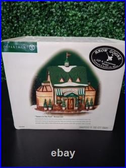 RARE! Dept 56 58928 Tavern In The Park Restaurant Bar Pub Christmas City Village