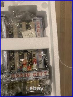 RARE! Dept. 56 Christmas In The City RADIO CITY MUSIC HALL Never Displayed