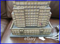 RARE Dept 56 Christmas in the City Village EMPIRE STATE BUILDING