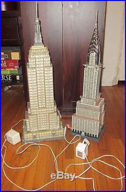 RARE Dept 56 EMPIRE STATE BUILDING Christmas in the City
