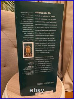 RARE Dept 56 HAVANA'S CIGAR SHOP 805534 Christmas In The City New In Box