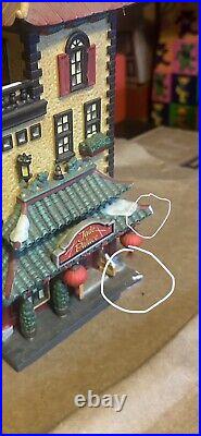 READ Dept 56 CHRISTMAS IN CITY 2010 RARE Jade Palace Chinese Restaurant #808798