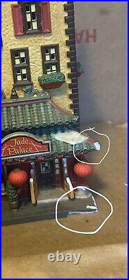 READ Dept 56 CHRISTMAS IN CITY 2010 RARE Jade Palace Chinese Restaurant #808798