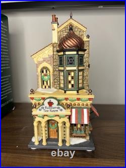 READ Dept 56 Christmas In The City Russian Tea Room