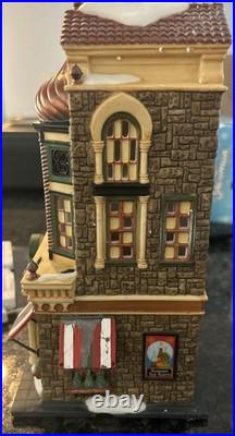 READ Dept 56 Christmas In The City Russian Tea Room GUARD RAIL NOT ATTACHED