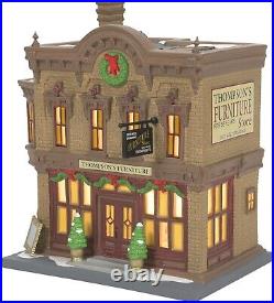 RETIRED Dept 56 Christmas In the City Thompson's Furniture #6011384 Old Stock Z