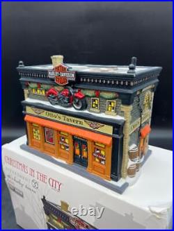Rare Department 56 Christmas in the City Otto's Harley Davidson Tavern 4042393