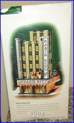 Rare Department 56 Radio City Music Hall Christmas In The City #56.58924