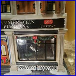Rare Dept 56 Christmas In The City Hammerstein Piano Co 799941 Retired CIC