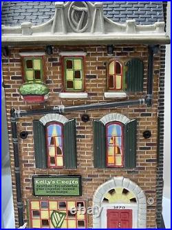 Rare Dept 56 Christmas In The City Kelly's Irish Crafts 59216 Village Building