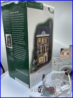 Rare Dept 56 Christmas In The City Kelly's Irish Crafts 59216 Village Building