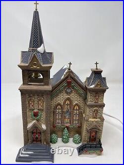 Rare Dept 56 Christmas In The City St Mary's Church 5087/6000 Limited Edition