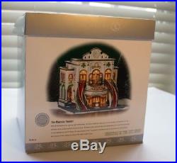 Rare Dept 56 Christmas In The City The Majestic Theater 56.58913 Limited Ed