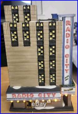 Rare Dept 56 Radio City Music Hall Christmas In The City READ DESCRIPTION Rare Dept 56 Radio City Music Hall Christmas In The City READ DESCRIPTION