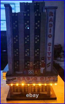 Rare Dept 56 Radio City Music Hall Christmas In The City READ DESCRIPTION Rare Dept 56 Radio City Music Hall Christmas In The City READ DESCRIPTION