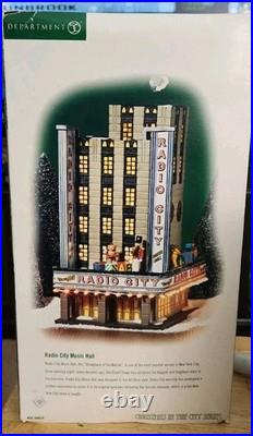 Rare Dept 56 Radio City Music Hall Christmas In The City READ DESCRIPTION Rare Dept 56 Radio City Music Hall Christmas In The City READ DESCRIPTION
