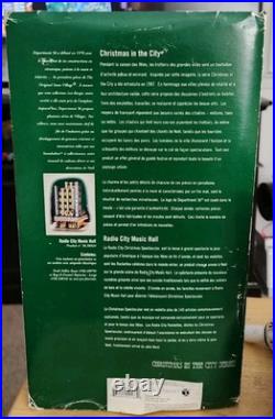Rare Dept 56 Radio City Music Hall Christmas In The City READ DESCRIPTION Rare Dept 56 Radio City Music Hall Christmas In The City READ DESCRIPTION