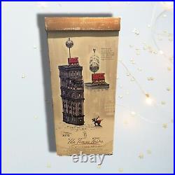 Retired Dept. 56 Christmas in The City The Times Tower 2000 Missing AC Adapter