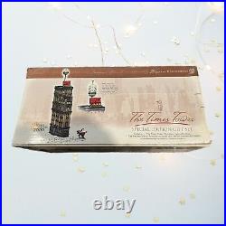 Retired Dept. 56 Christmas in The City The Times Tower 2000 Missing AC Adapter