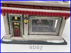 Retired Dept. 56 Christmas in the City #59249 WOOLWORTH'S EUC