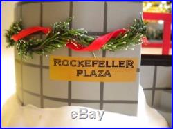 Rockefeller Plaza Skating Rink Dept 56 Christmas in the City Retired