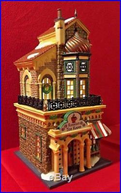 Russian Tea Room Dept 56 Christmas in the City Village 59245 store shop snow CIC